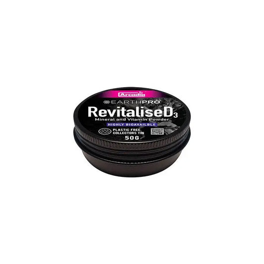 Arcadia EarthPro RevitaliseD3 50G Tin | The Reptile Realm