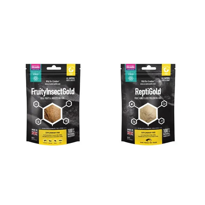 Arcadia Earth Pro Jellypot Gold, 50g | The Reptile Realm