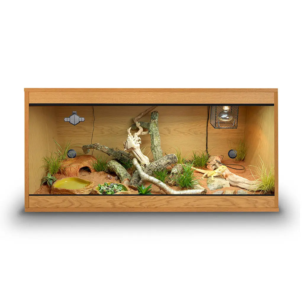 HabiStat Standard Vivarium (Oak) | The Reptile Realm