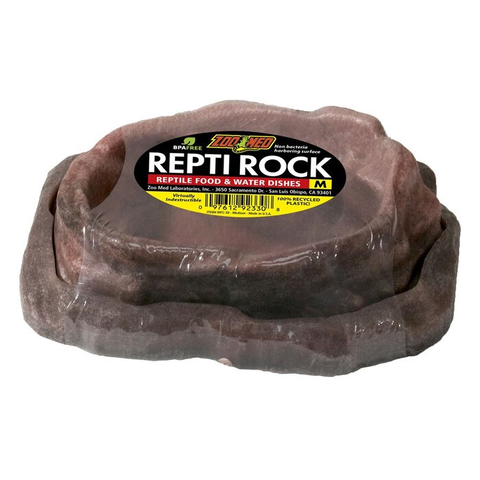 Zoo Med Combo Repti Rock Food & Water Dishes (Medium)