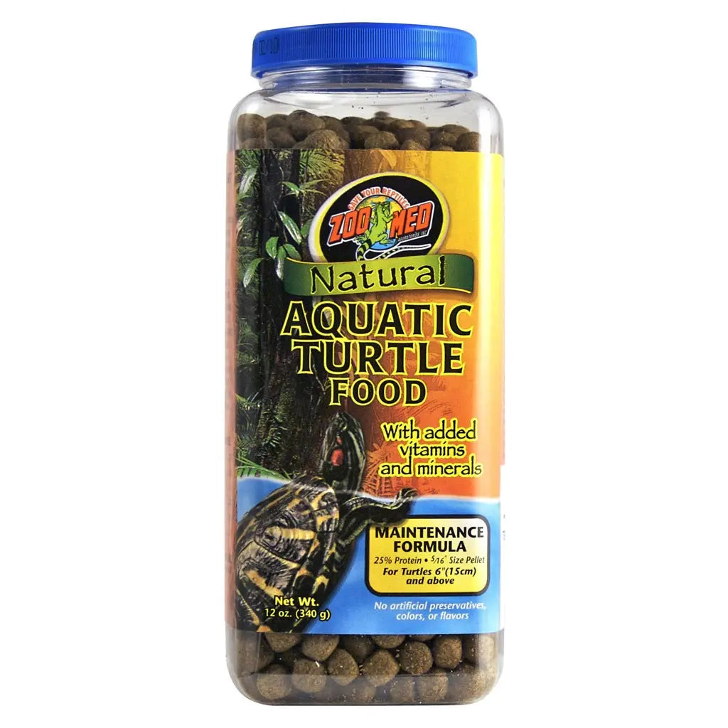 Zoo Med Aquatic Turtle Food - Maintenance | The Reptile Realm