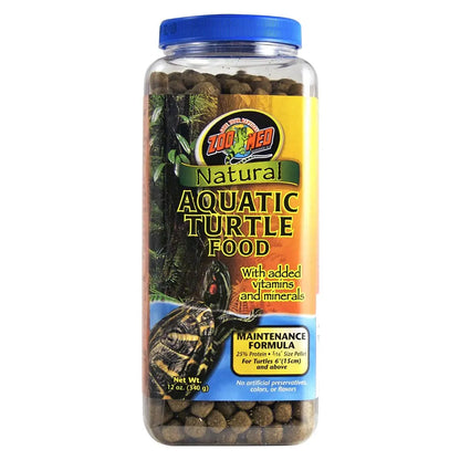 Zoo Med Aquatic Turtle Food - Maintenance | The Reptile Realm