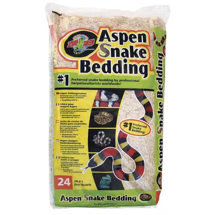 Zoo Med Aspen Snake Bedding | The Reptile Realm