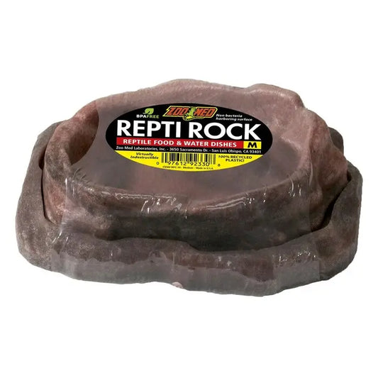 Zoo Med Combo Repti Rock Food & Water Dishes (Medium) | The Reptile Realm