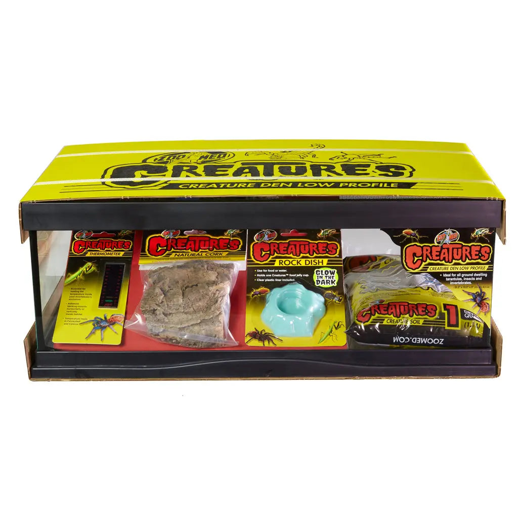 Zoo Med Creatures Den Low Profile | The Reptile Realm
