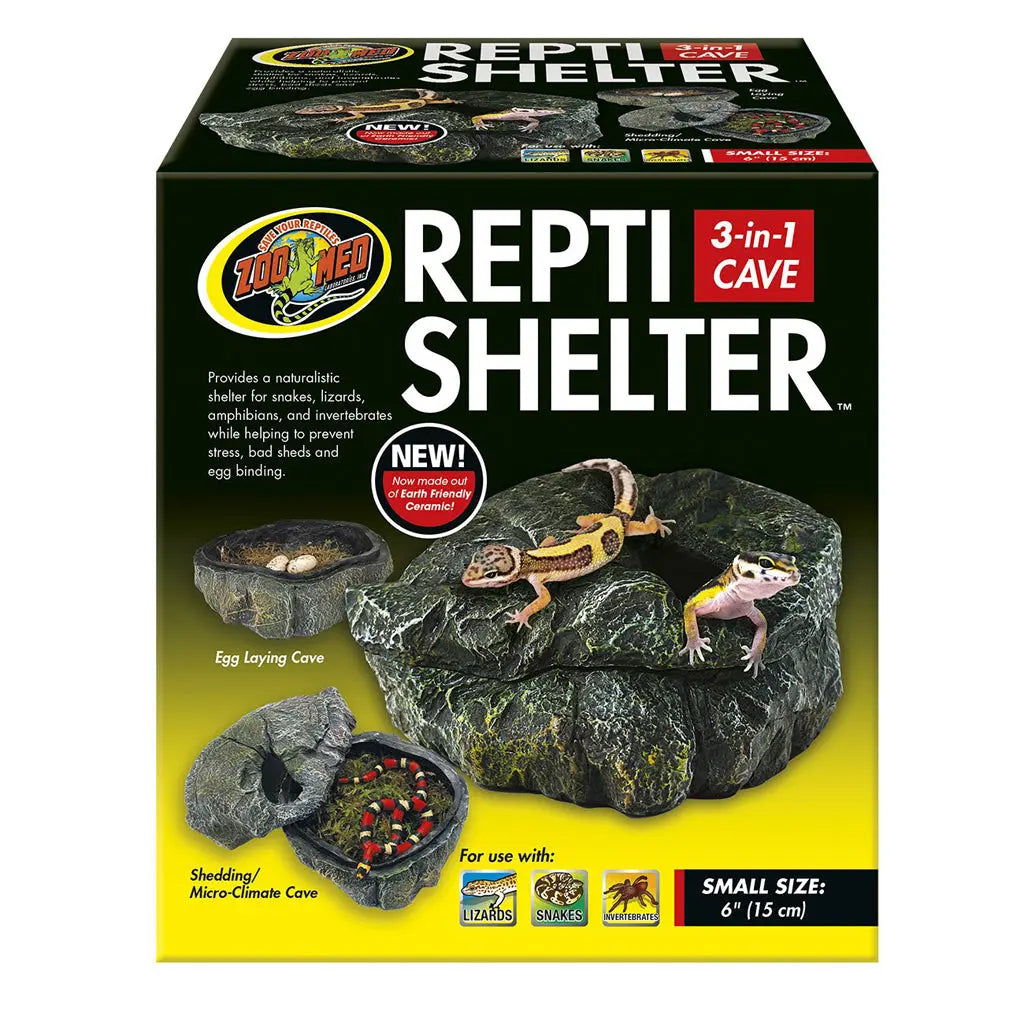 Zoo Med Repti Shelter 3 in 1 Cave | The Reptile Realm