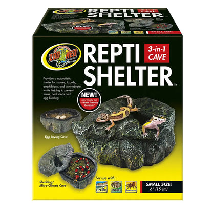 Zoo Med Repti Shelter 3 in 1 Cave | The Reptile Realm